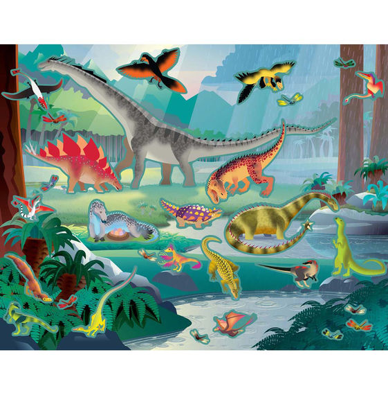 Melissa And Doug - Reusable Prehistoric Stickers
