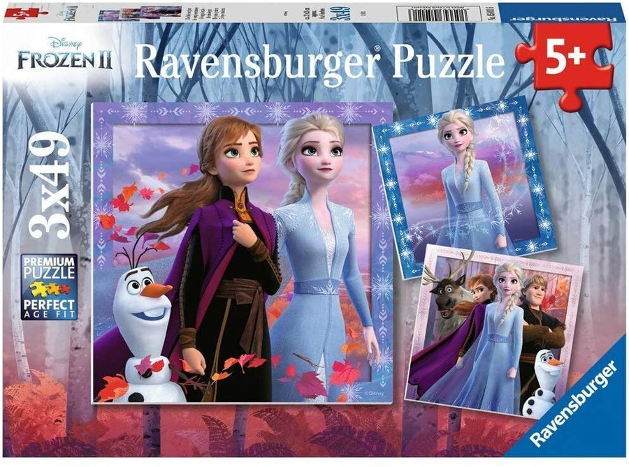 Ravensburger - Disney Frozen 2 Journey Starts Puzzles 3 x 49 pc
