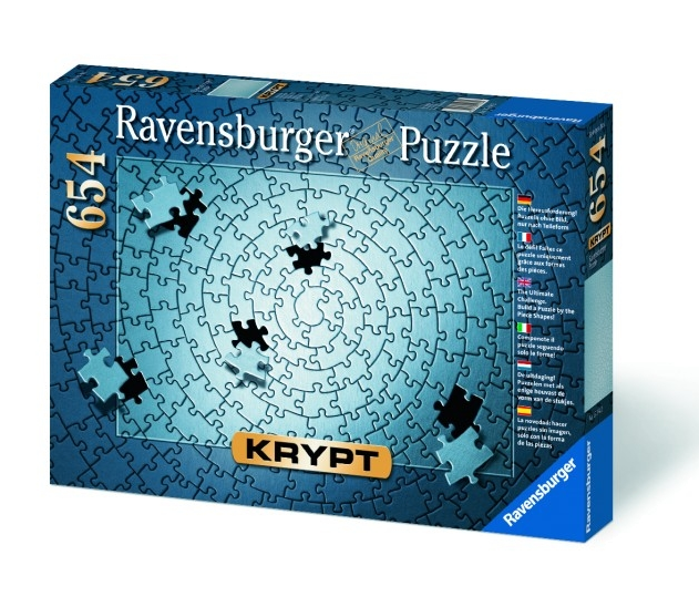Ravensburger Krypt Silver Spiral 654 Piece Puzzle