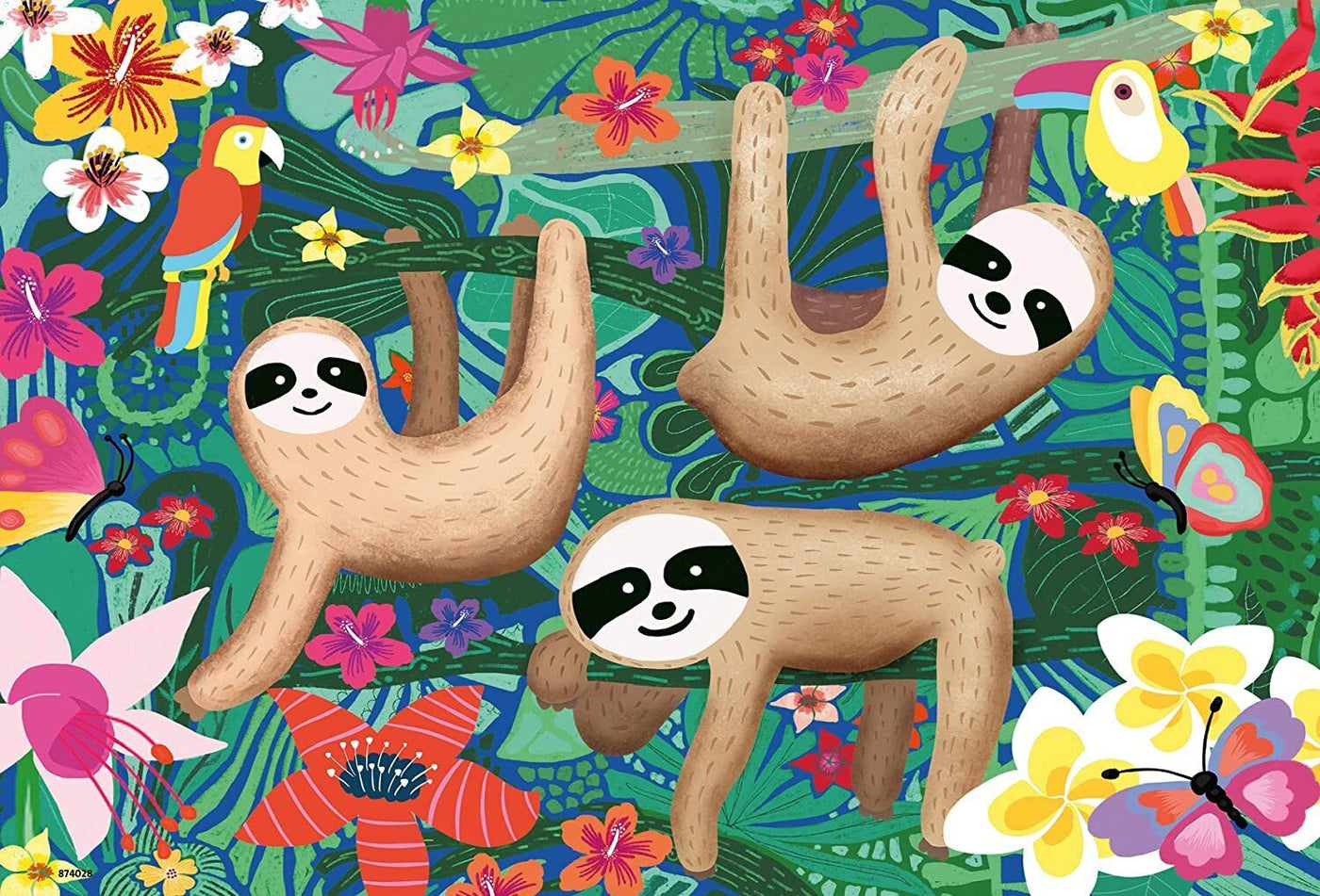 Ravensburger Puzzle 2 x 24 pieces Sloths