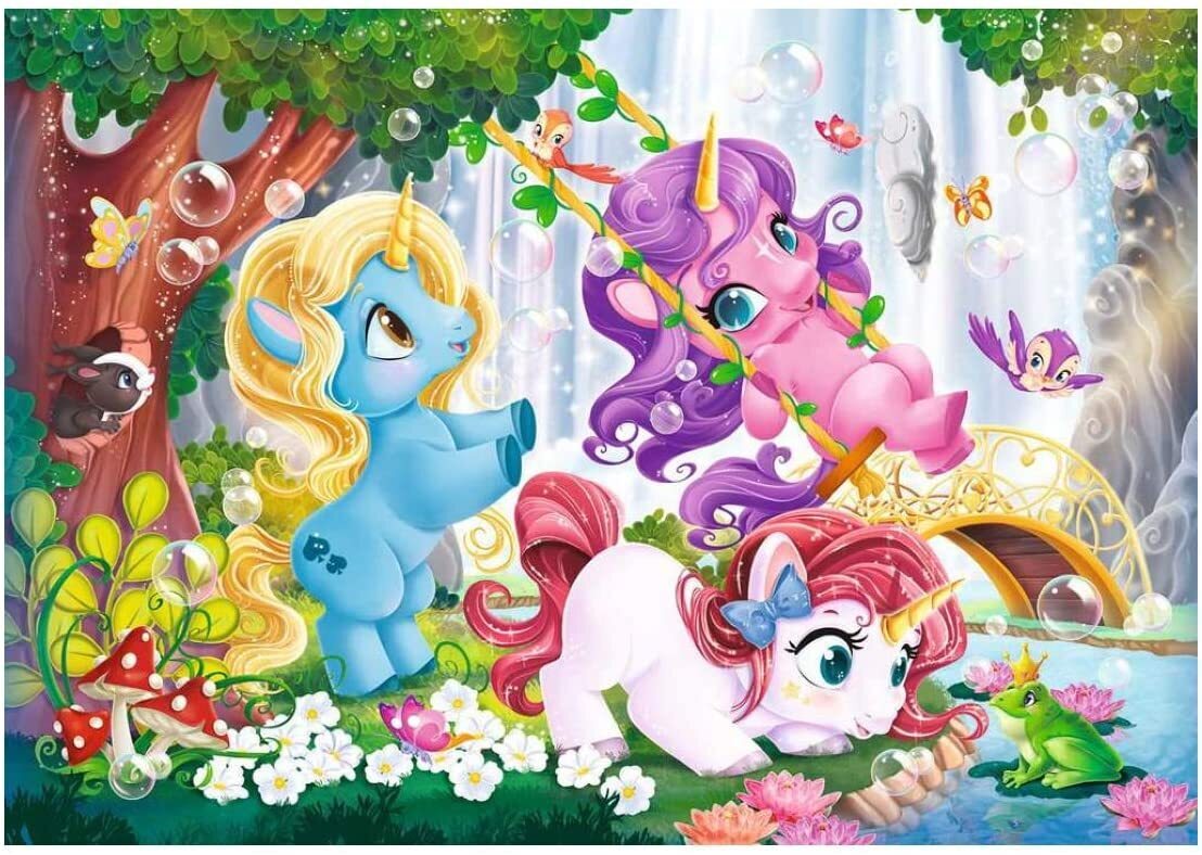 Ravensburger - Unicorns at Play 2 x 12 Pc Puzzle