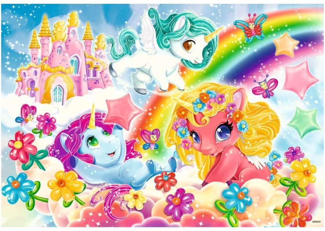 Ravensburger - Unicorns at Play 2 x 12 Pc Puzzle
