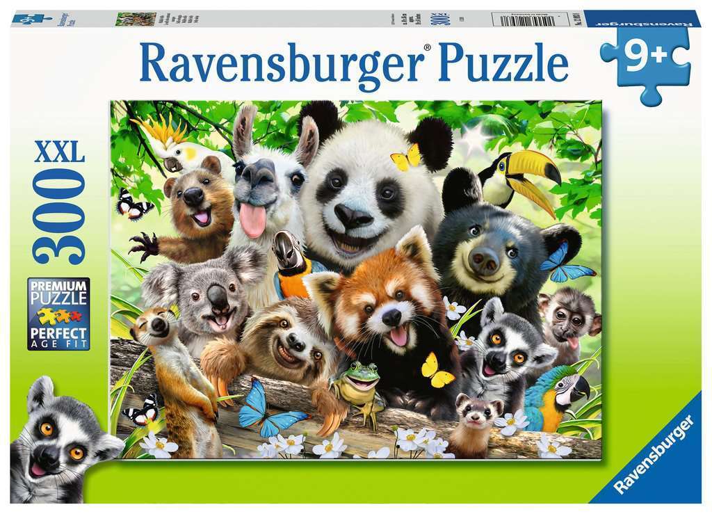 Ravensburger Wildlife Selfie Puzzle 300 pieces