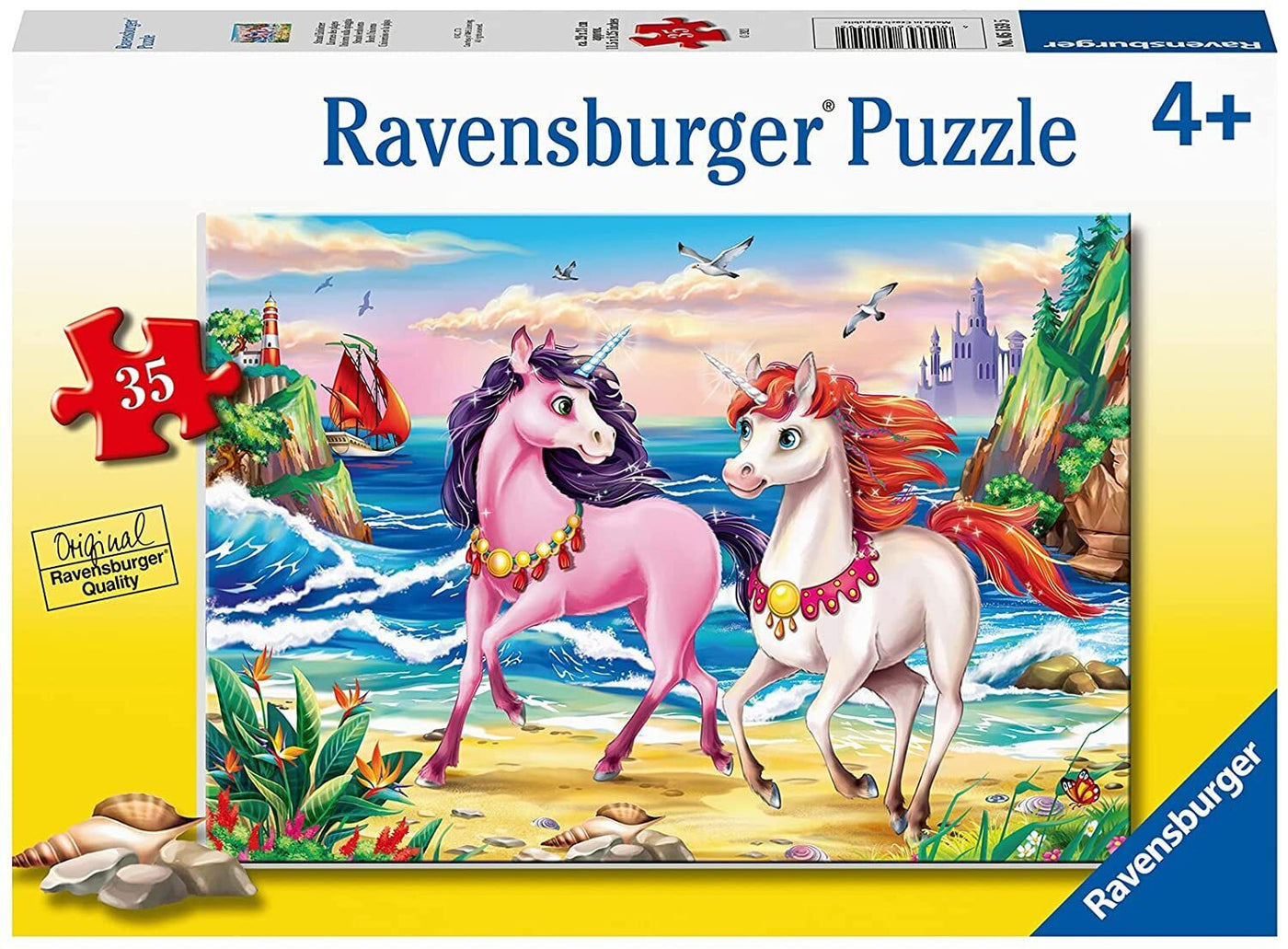 Ravensburger Beach Unicorn Puzzle