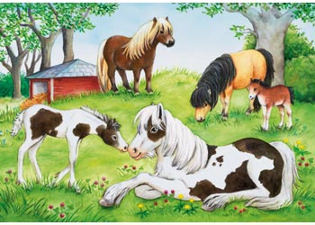 Ravensburger - World Of Horses Puzzle 2 X 24 Pc