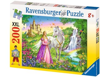 Ravensburger - Princess With Horse Puzzle 200 Pc