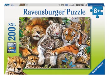 Ravensburger - Big Cat Nap Puzzle 200 Pc