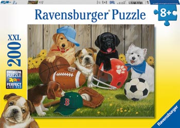 Ravensburger - Lets Play Ball Puzzle 200 Pc