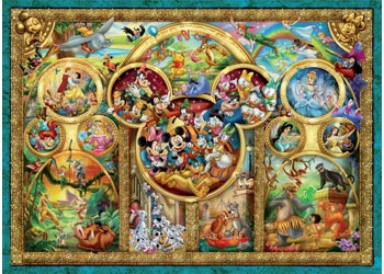 Ravensburger - Disney Best Themes Puzzle 1000 Pc
