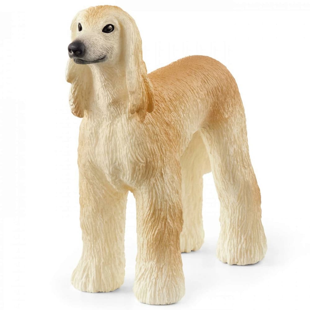 Schleich 13938 Afghan Hound Dog Figurine
