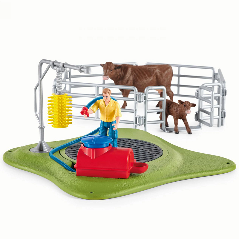 Schleich 42529 Happy Cow Wash