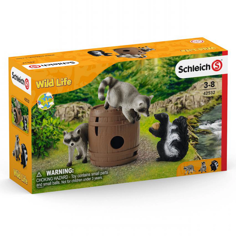 Schleich 42532 Wild Life Nutty Mischief Box Set