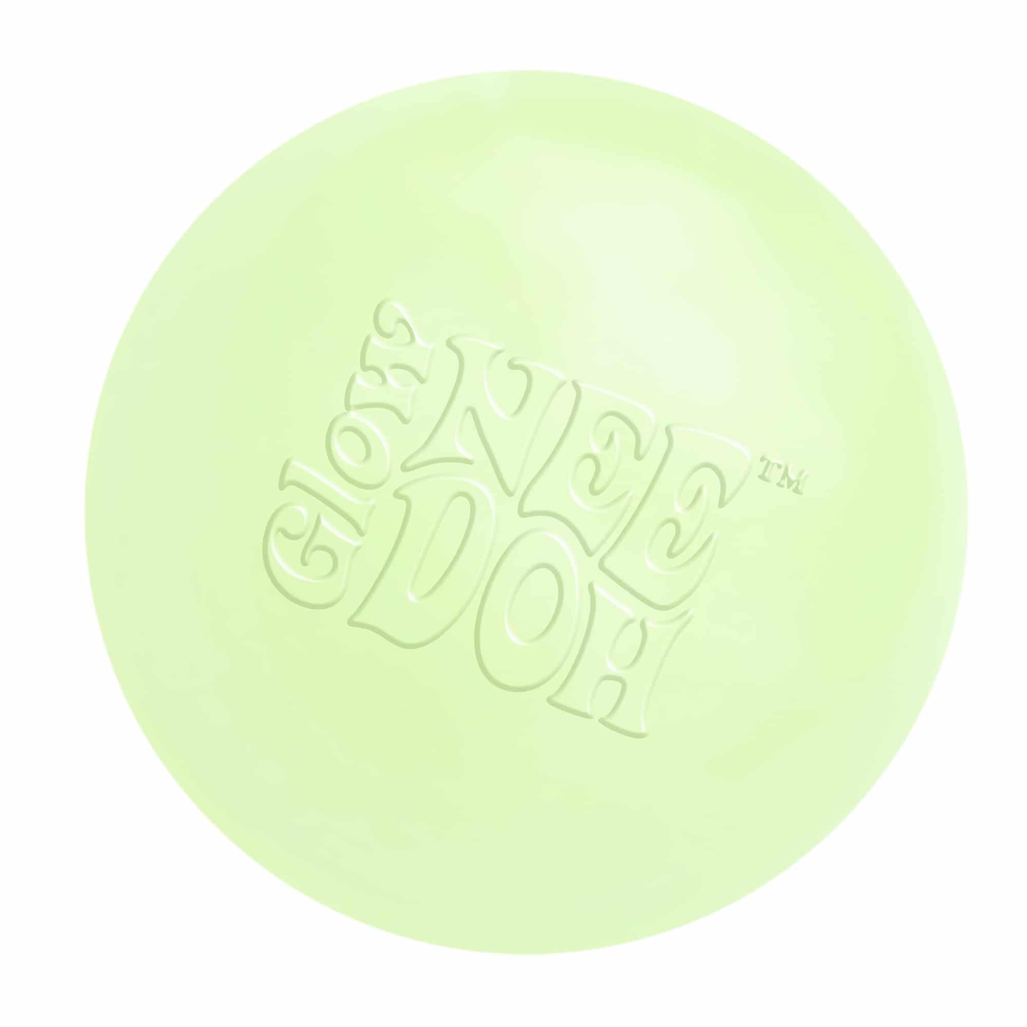 Schylling Glow in the Dark Nee Doh ball