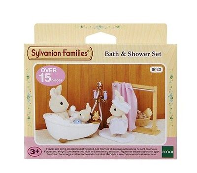 Sylvanian Families 5022 - Bath And Shower Set