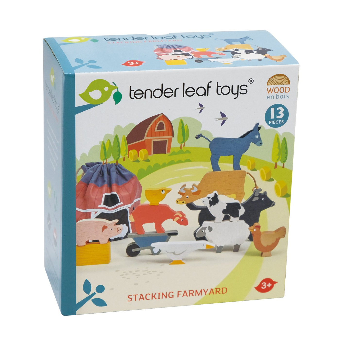 Tender Leaf Toys Stacking Farmyard Box