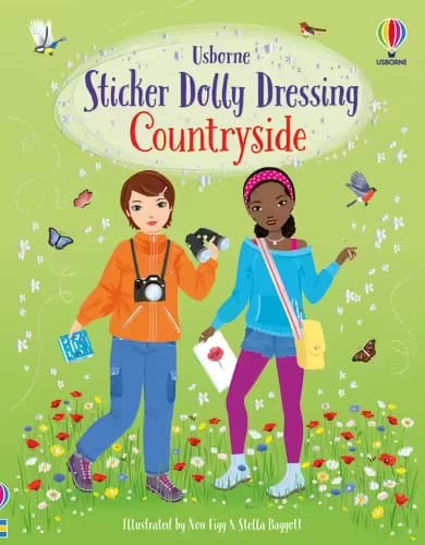 Usborne Sticker Dolly Dressing Countryside
