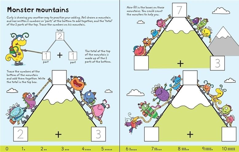 Usborne Wipe Clean Adding Activity Book