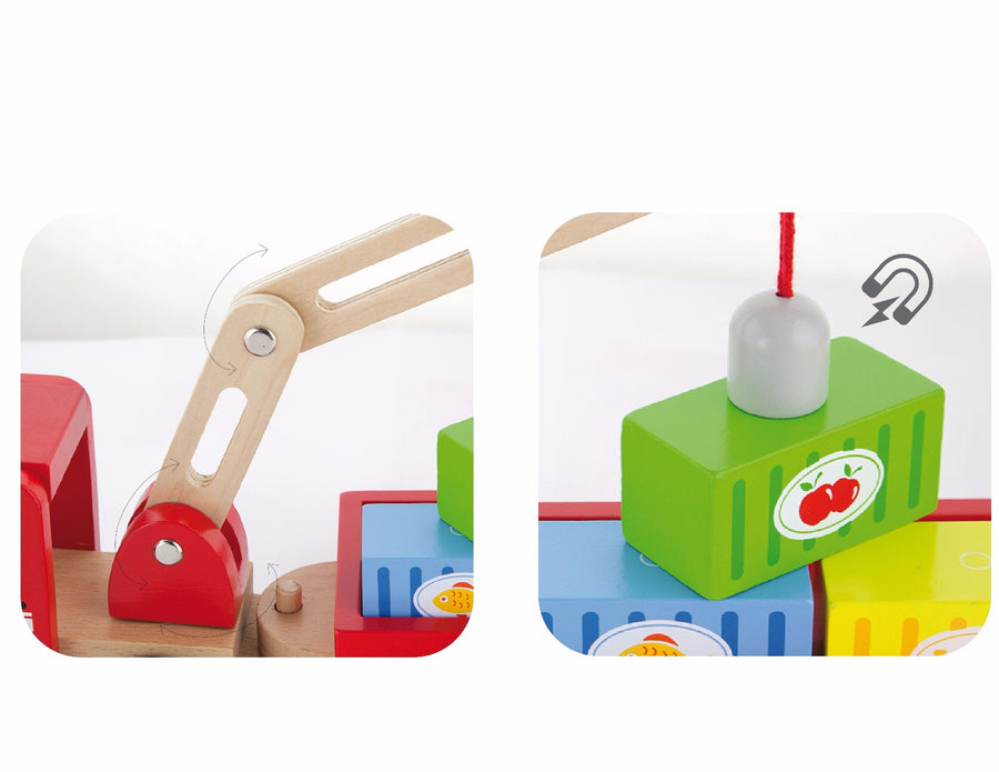 Viga - Wooden Crane Truck